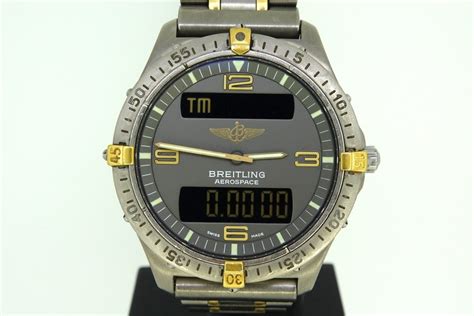 breitling aerospace titanium set time|breitling titanium aerospace wat.